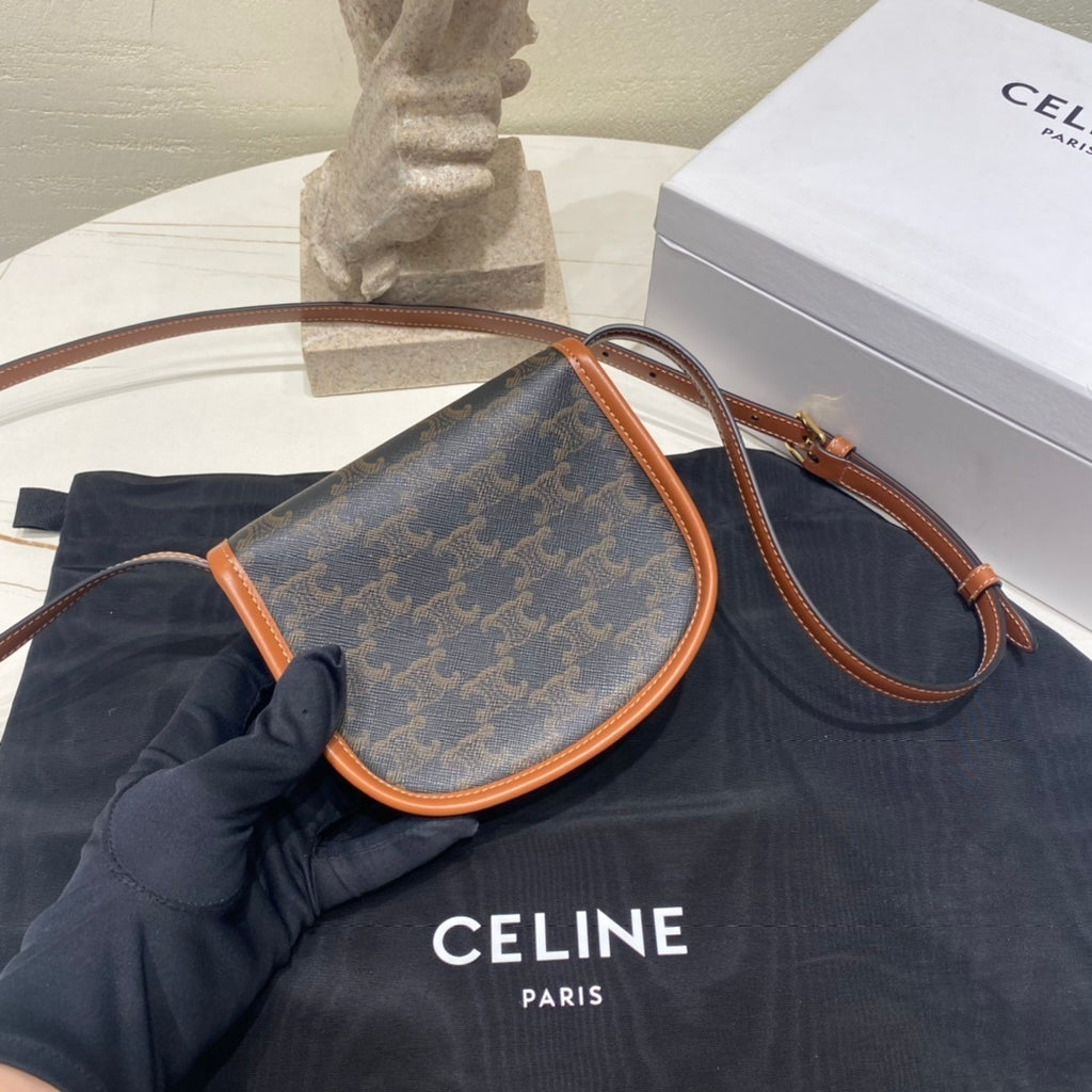 CELINE Mini Saddle Bag
