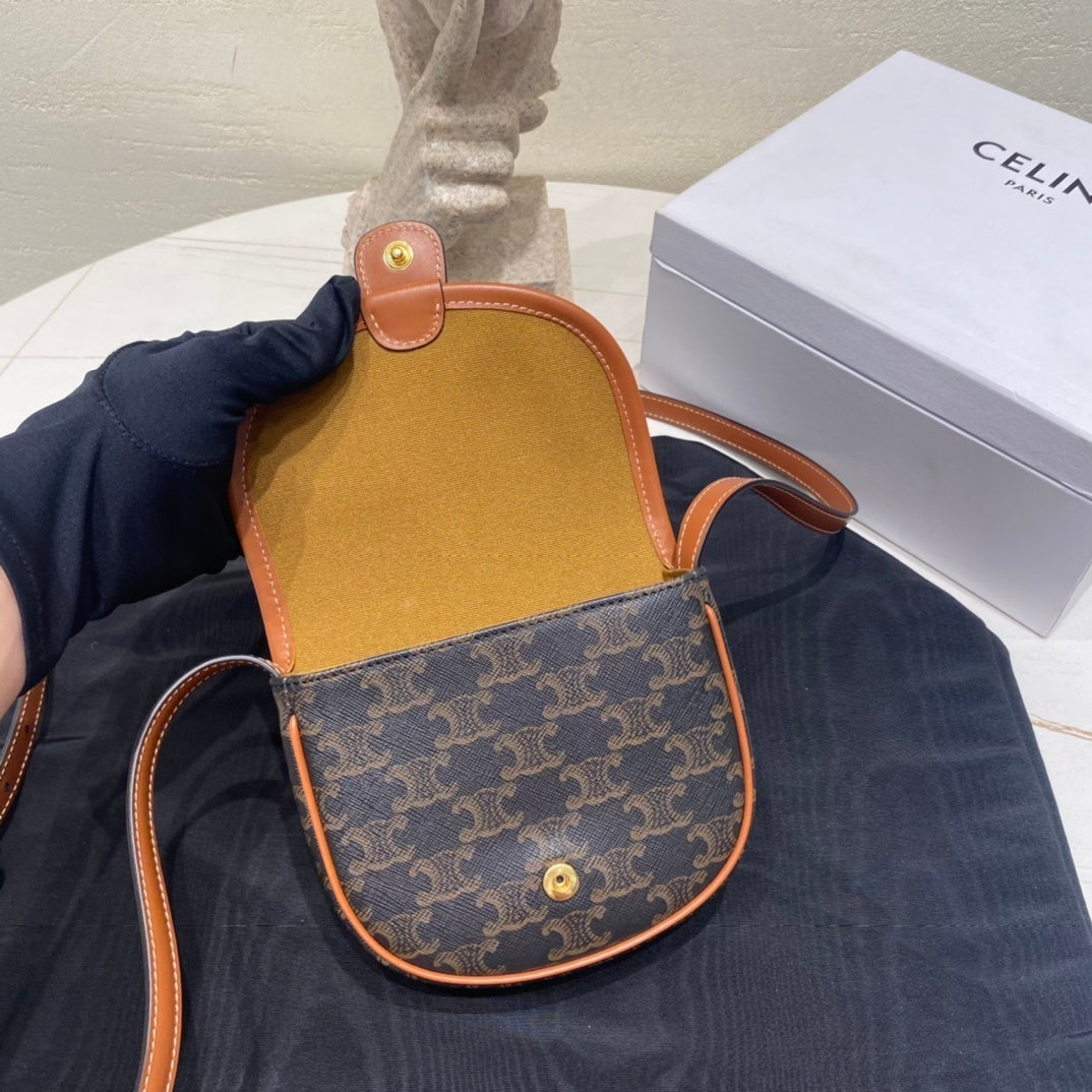 CELINE Mini Saddle Bag