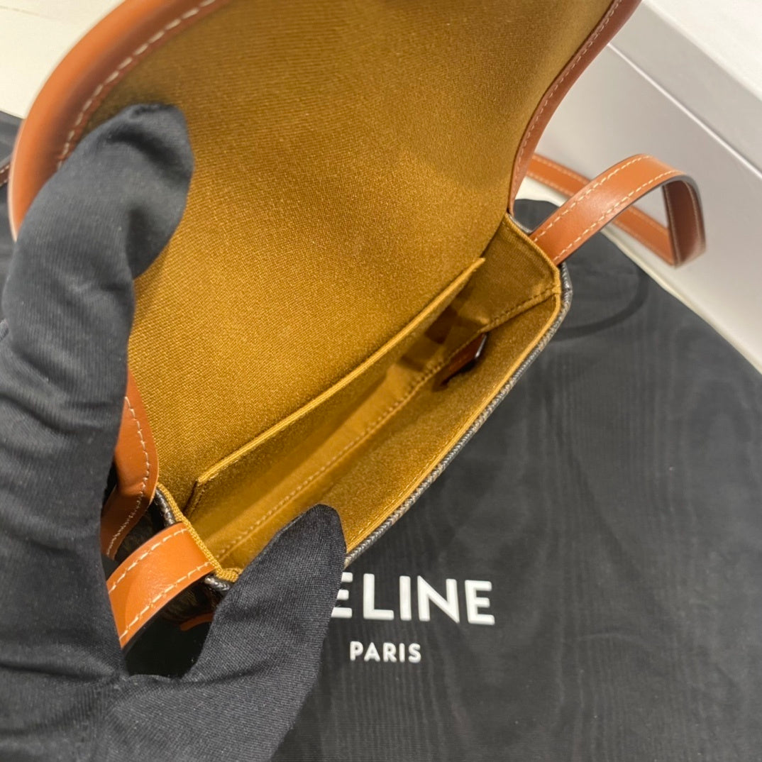 CELINE Mini Saddle Bag