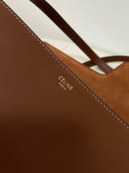 CELINE Soft Leather Tote Large