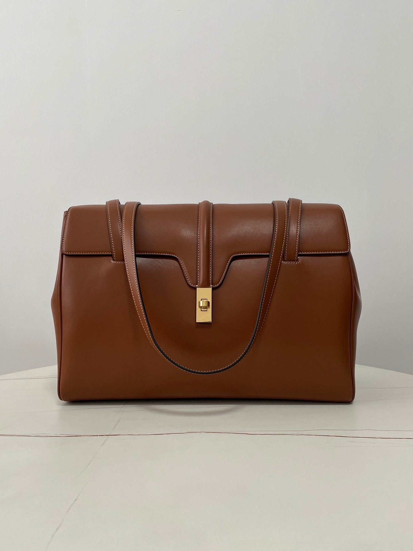 CELINE Soft Leather Tote Large