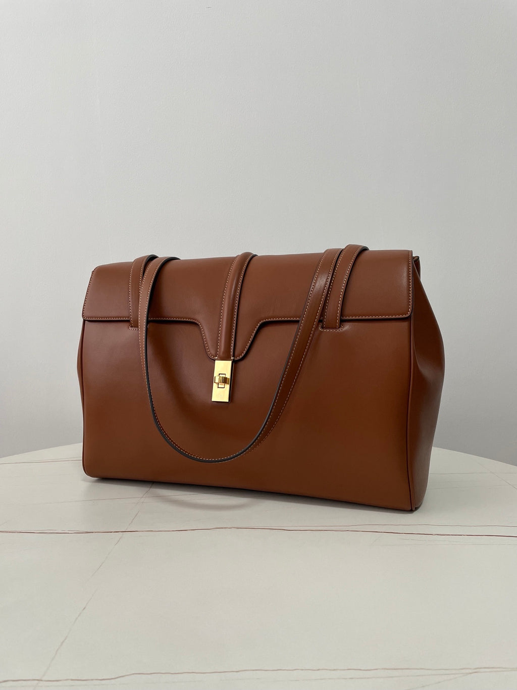 CELINE Soft Leather Tote Large