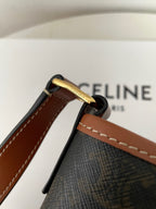 CELINE Triomphe Canvas Bucket Bag Medium