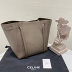 CELINE Soft Grained Leather Shoulder Bag Small