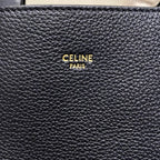 CELINE Soft Grained Leather Shoulder Bag Small