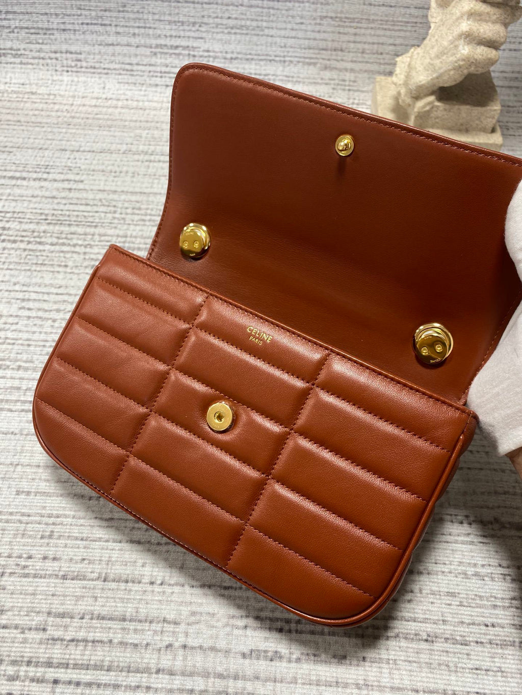 CELINE Matelassé Monochrome Bag