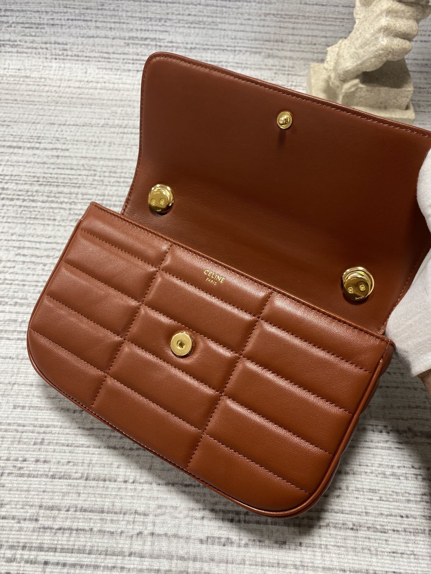 CELINE Matelassé Monochrome Bag