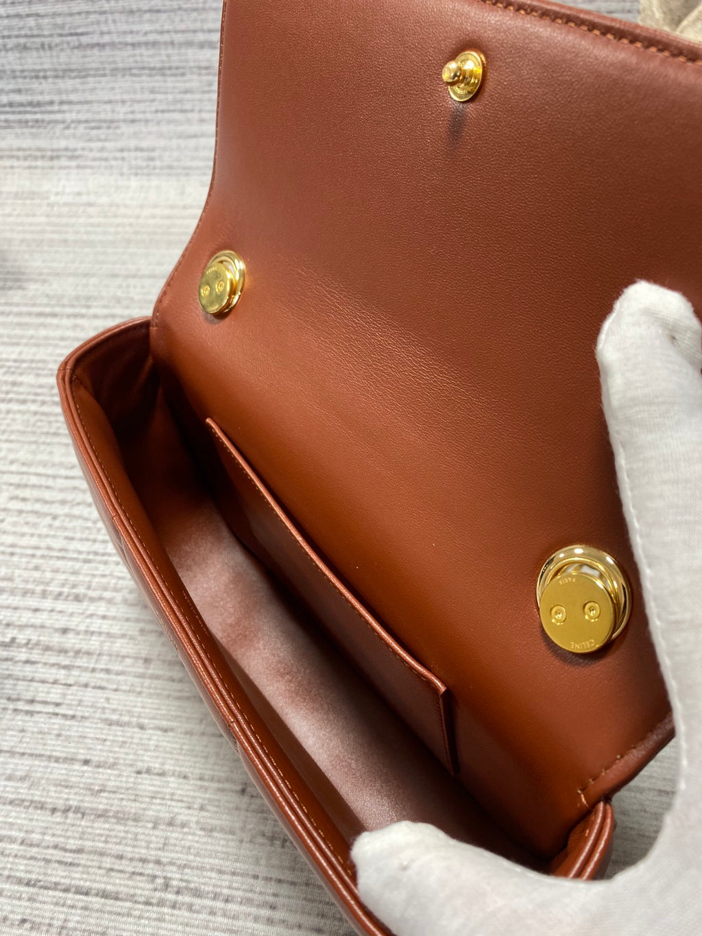 CELINE Matelassé Monochrome Bag