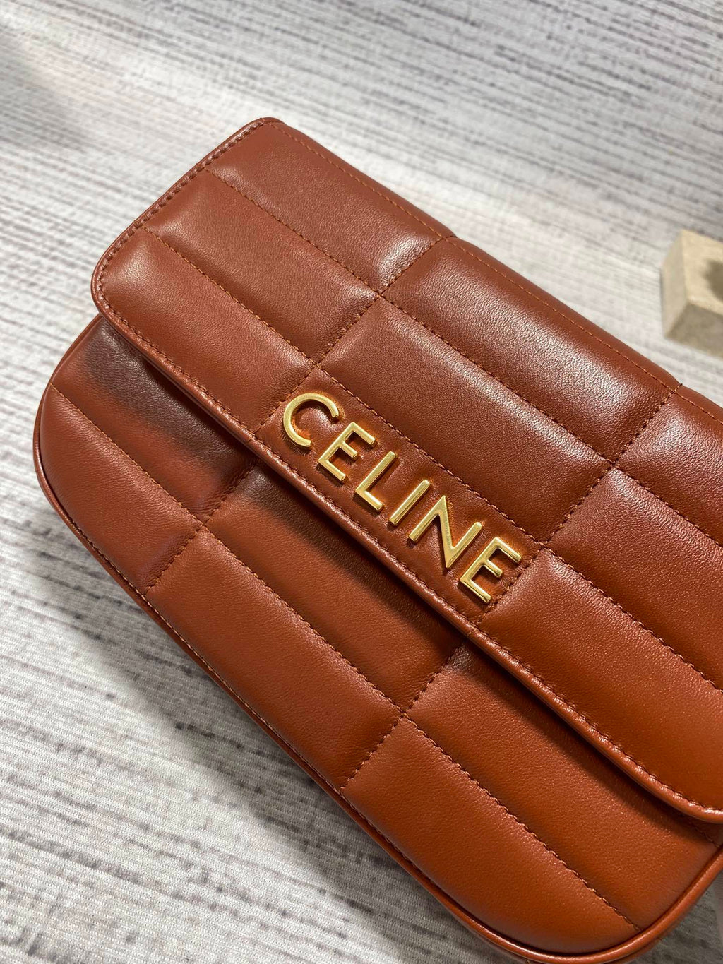 CELINE Matelassé Monochrome Bag