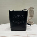 CELINE Cuir Triomphe Bucket Bag