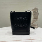 CELINE Cuir Triomphe Bucket Bag