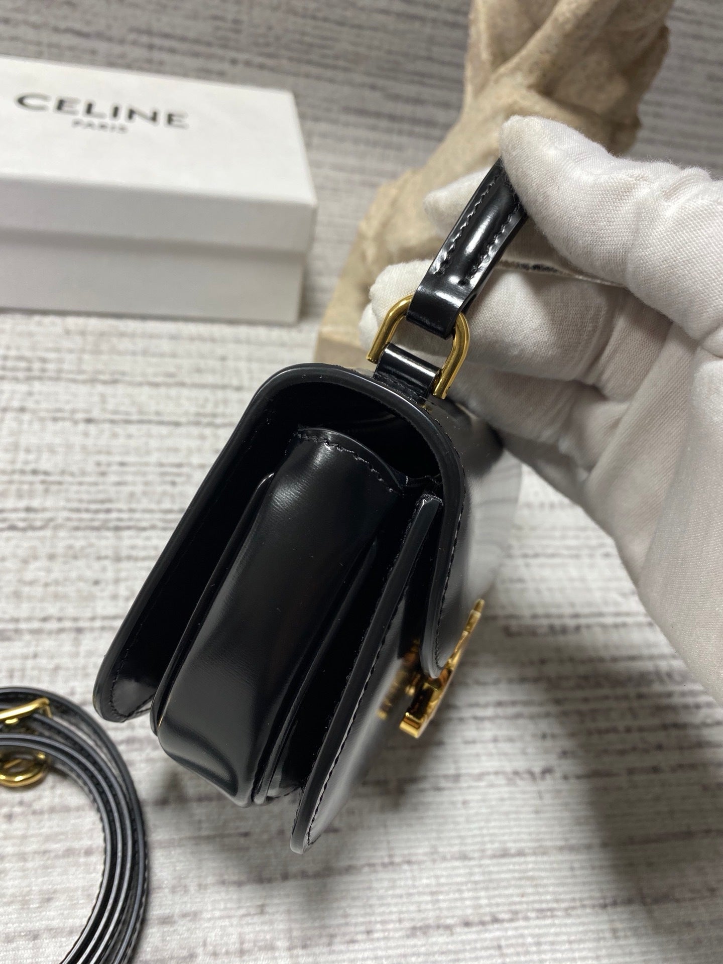 CELINE Triomphe Saddle Bag