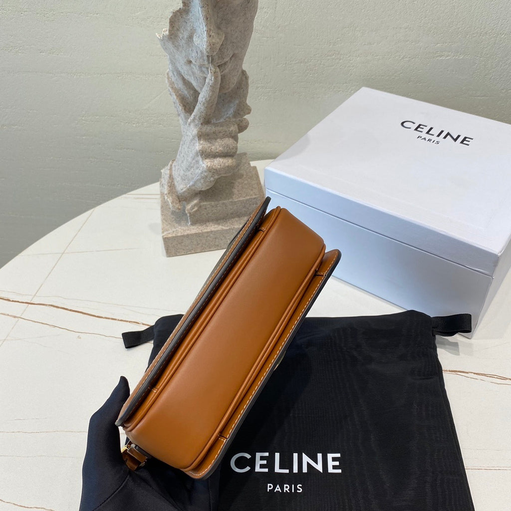 CELINE Triomphe Canvas Small Bag