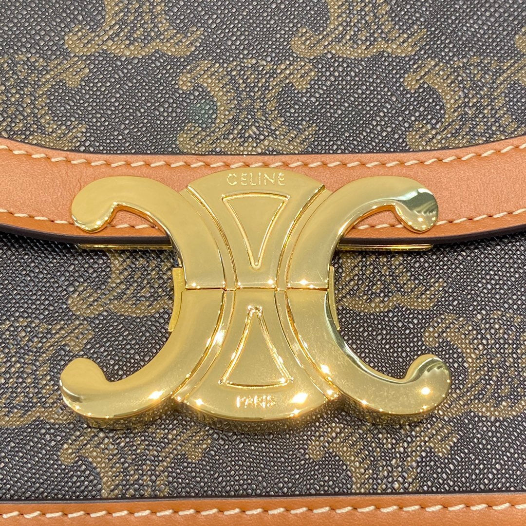 CELINE Triomphe Canvas Small Bag