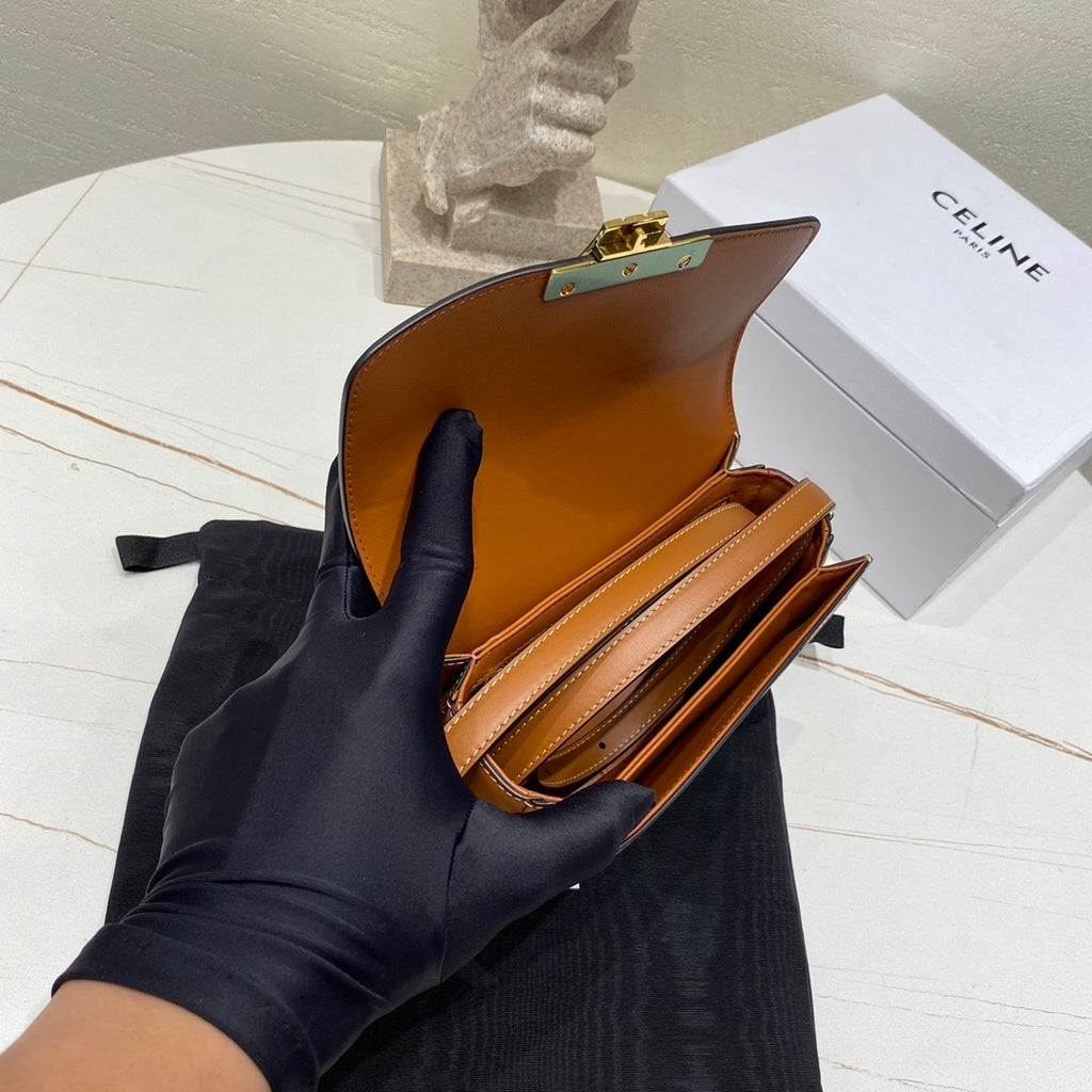 CELINE Triomphe Canvas Small Bag
