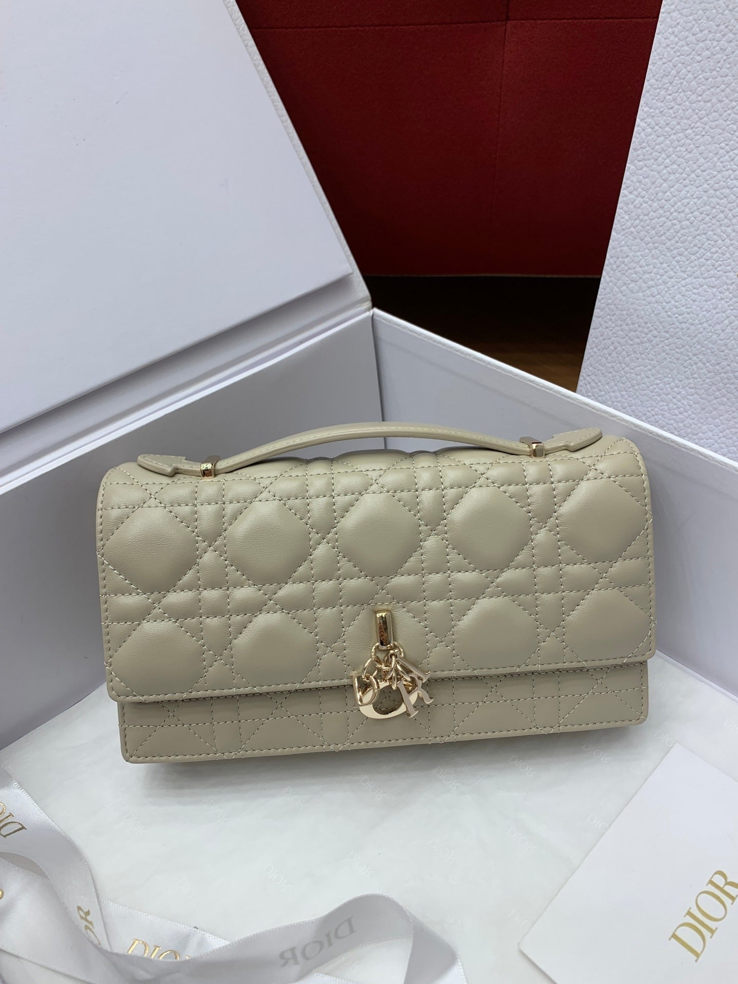 CHRISTIAN DIOR Miss Dior Mini Chain Bag