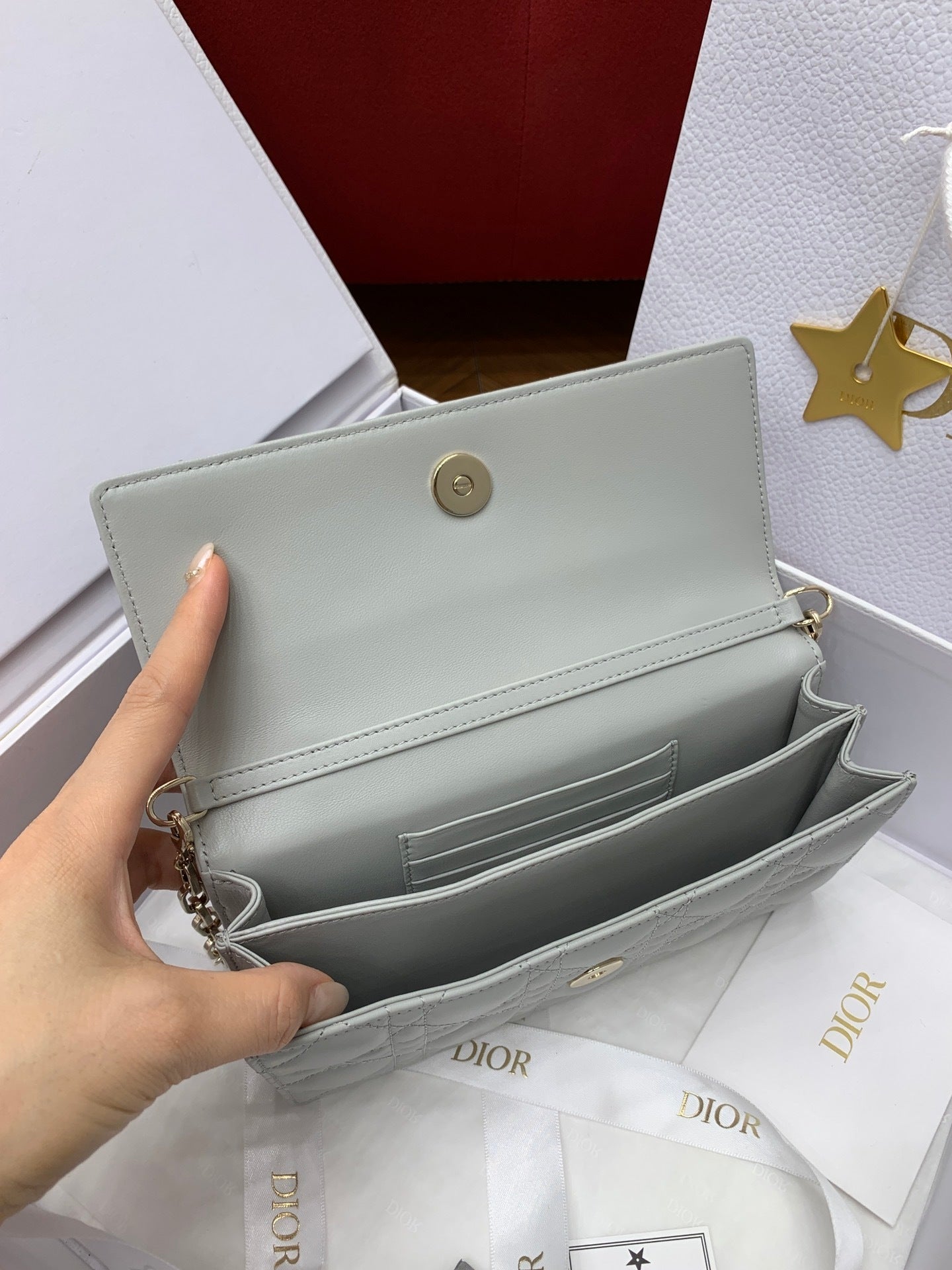 CHRISTIAN DIOR Miss Dior Mini Chain Bag