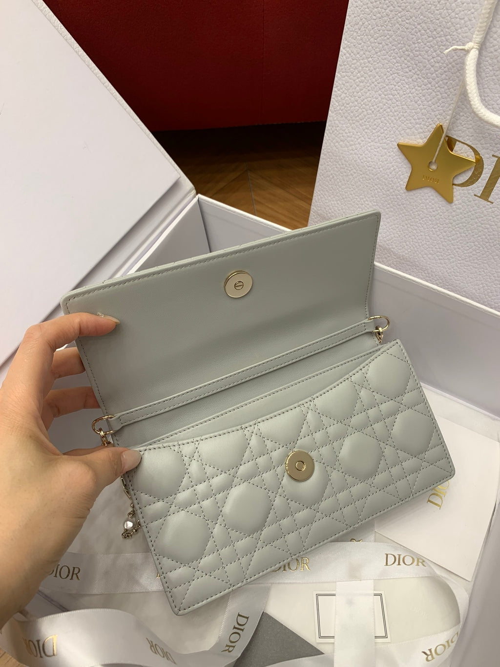 CHRISTIAN DIOR Miss Dior Mini Chain Bag