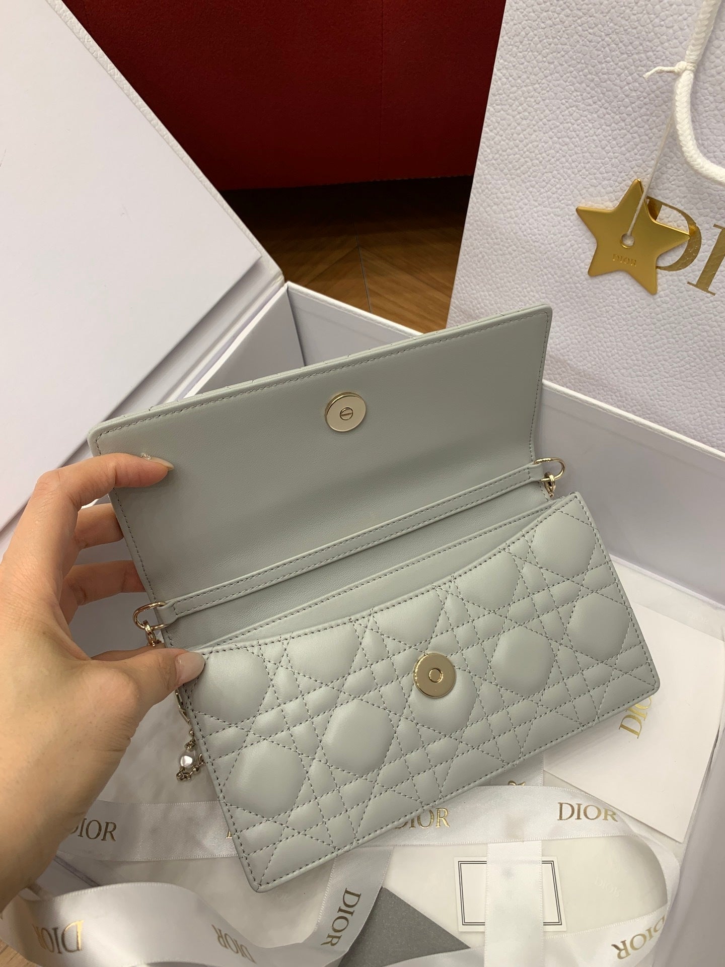 CHRISTIAN DIOR Miss Dior Mini Chain Bag