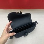 CHRISTIAN DIOR Saddle Clutch with Strap