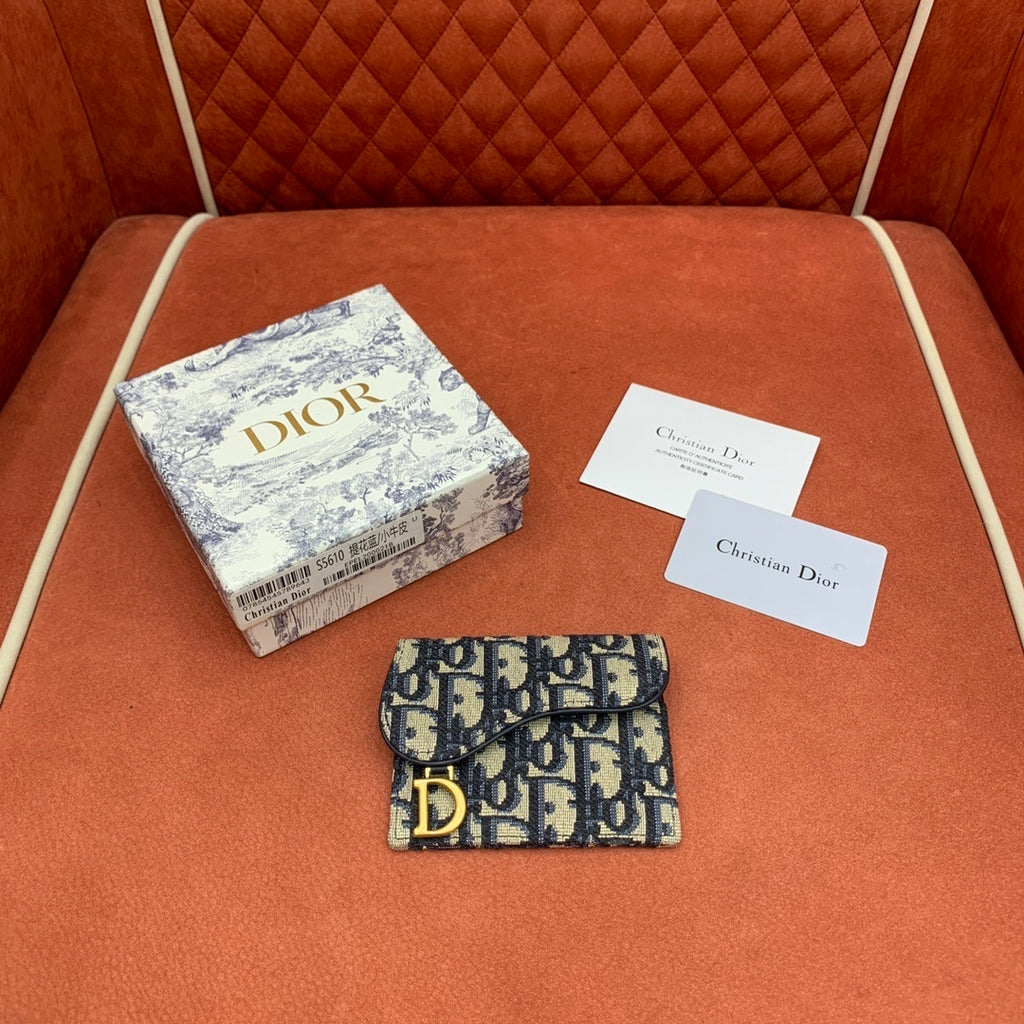 CHRISTIAN DIOR Saddle Card Holder