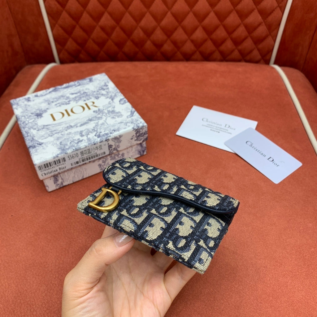CHRISTIAN DIOR Saddle Card Holder