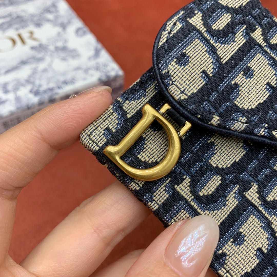 CHRISTIAN DIOR Saddle Card Holder