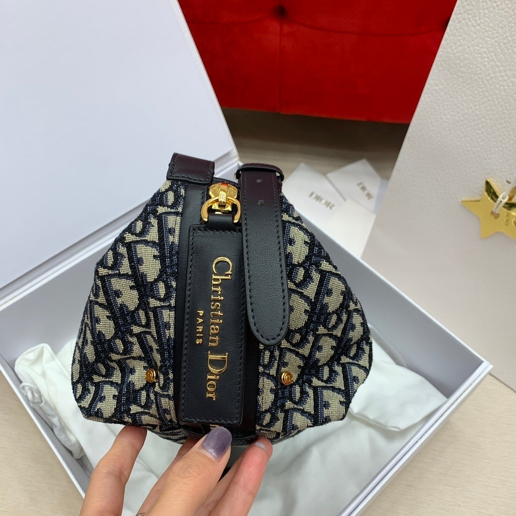 CHRISTIAN DIOR D-Journey Hobo Bag Small