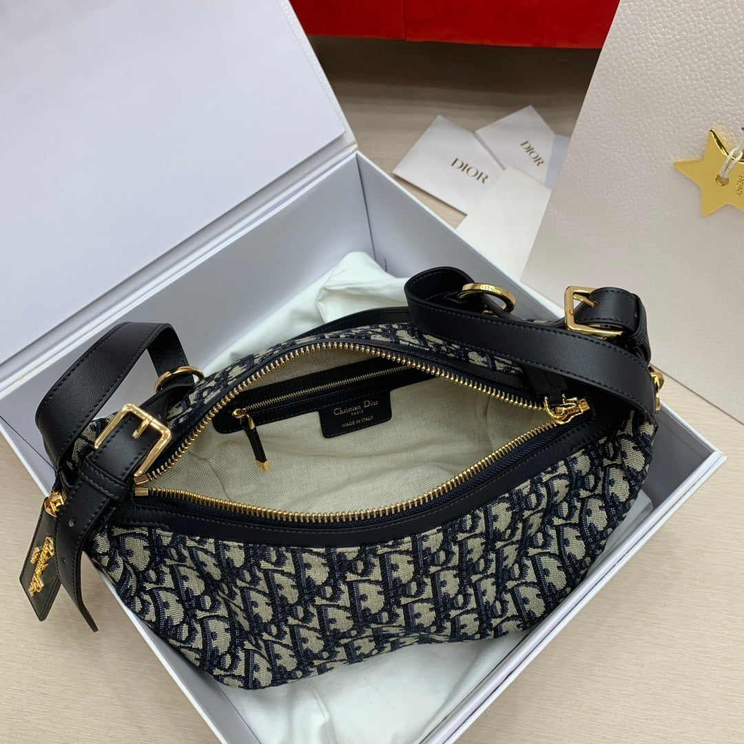 CHRISTIAN DIOR D-Journey Hobo Bag Small