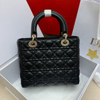 CHRISTIAN DIOR Flap Bag Five-Panel Cannage