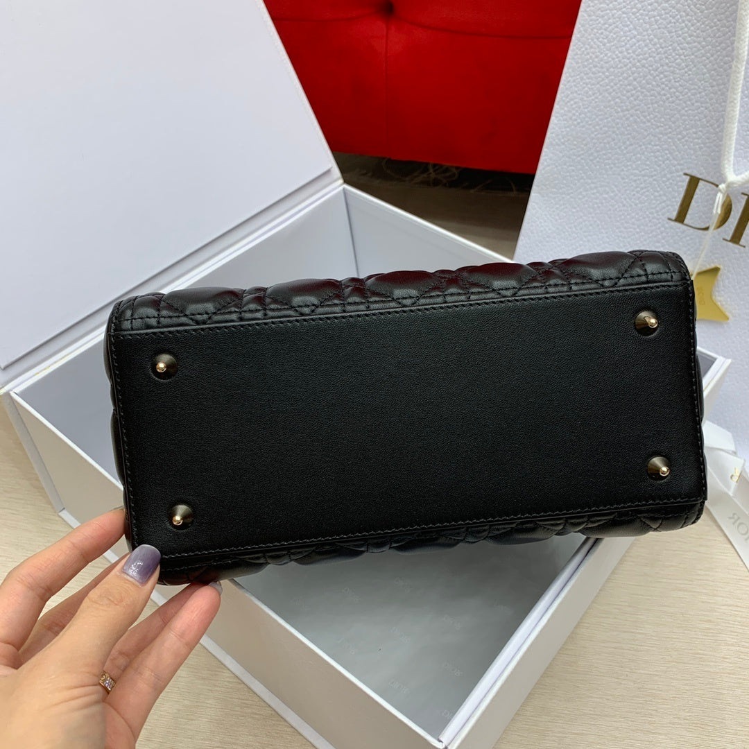CHRISTIAN DIOR Flap Bag Five-Panel Cannage