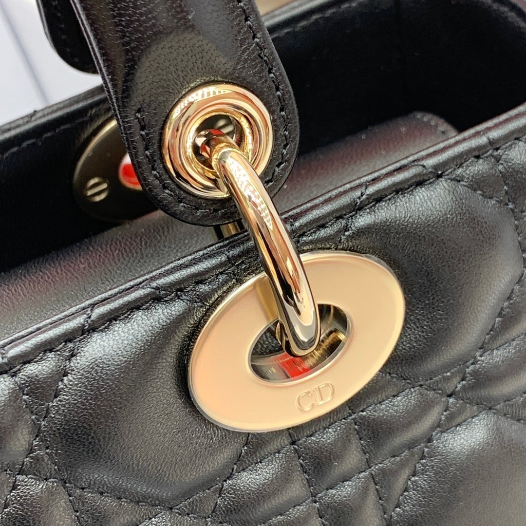 CHRISTIAN DIOR Flap Bag Five-Panel Cannage
