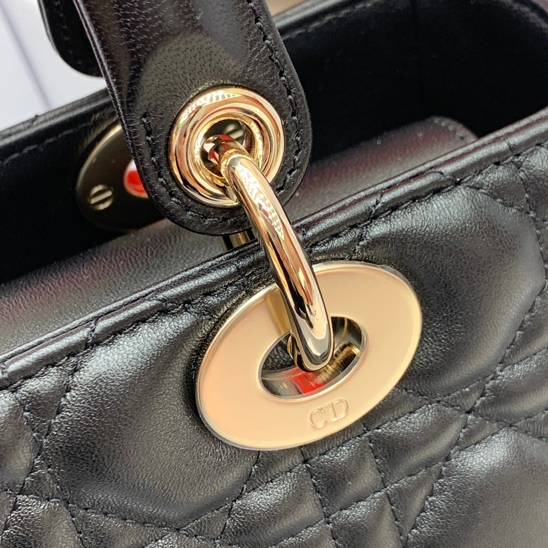 CHRISTIAN DIOR Flap Bag Five-Panel Cannage