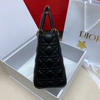 CHRISTIAN DIOR Flap Bag Five-Panel Cannage