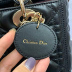 CHRISTIAN DIOR Flap Bag Five-Panel Cannage