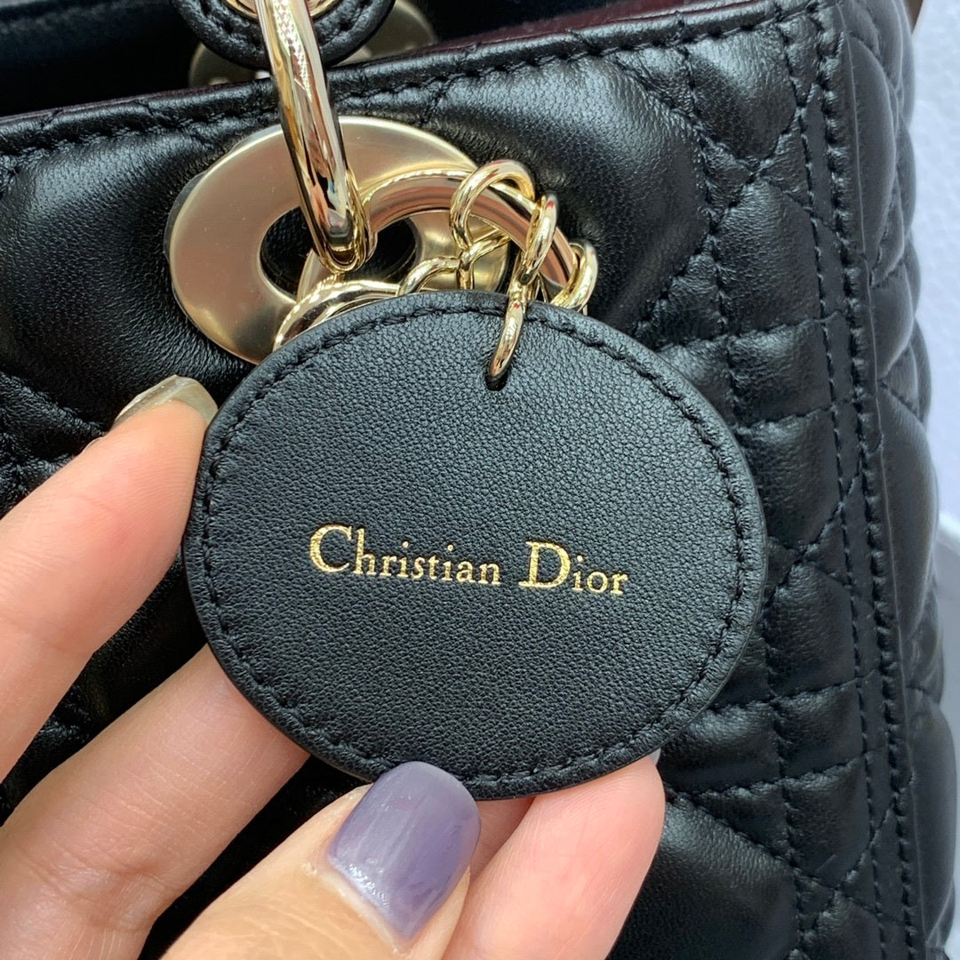 CHRISTIAN DIOR Flap Bag Five-Panel Cannage