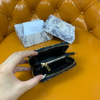 CHRISTIAN DIOR Oblique Zip Coin Pouch