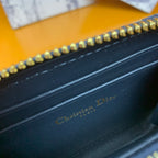 CHRISTIAN DIOR Oblique Zip Coin Pouch
