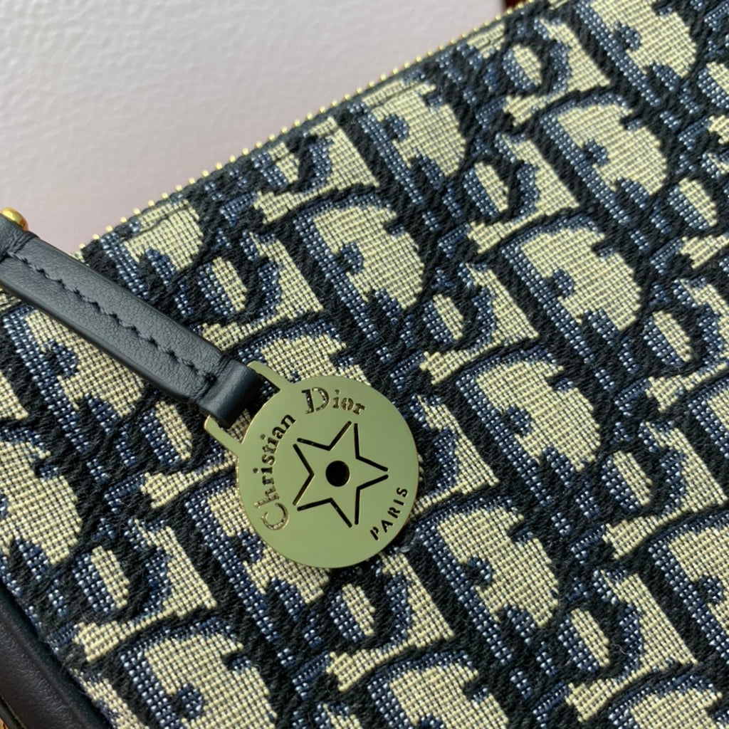 CHRISTIAN DIOR Star Callisto Half-Moon Shoulder Bag