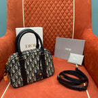 CHRISTIAN DIOR Vibe Bowling Bag Small