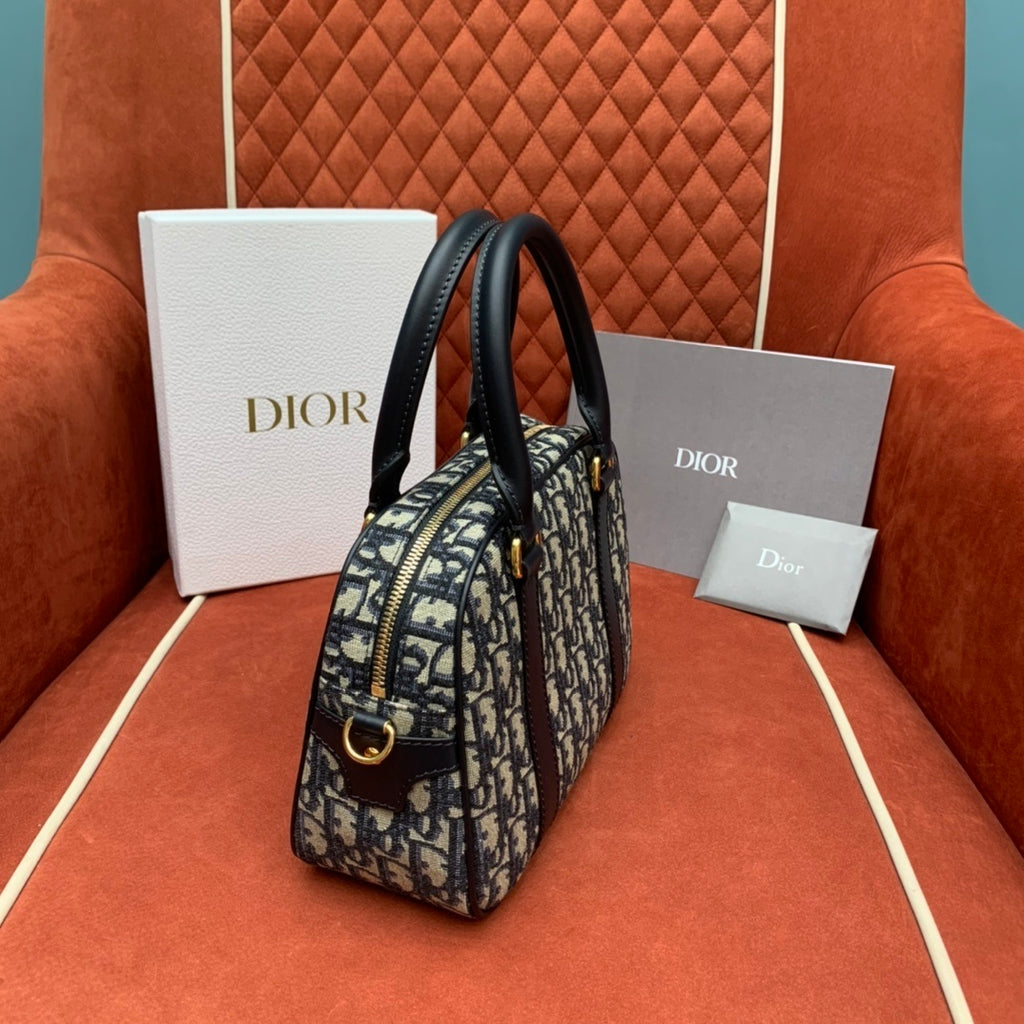 CHRISTIAN DIOR Vibe Bowling Bag Small