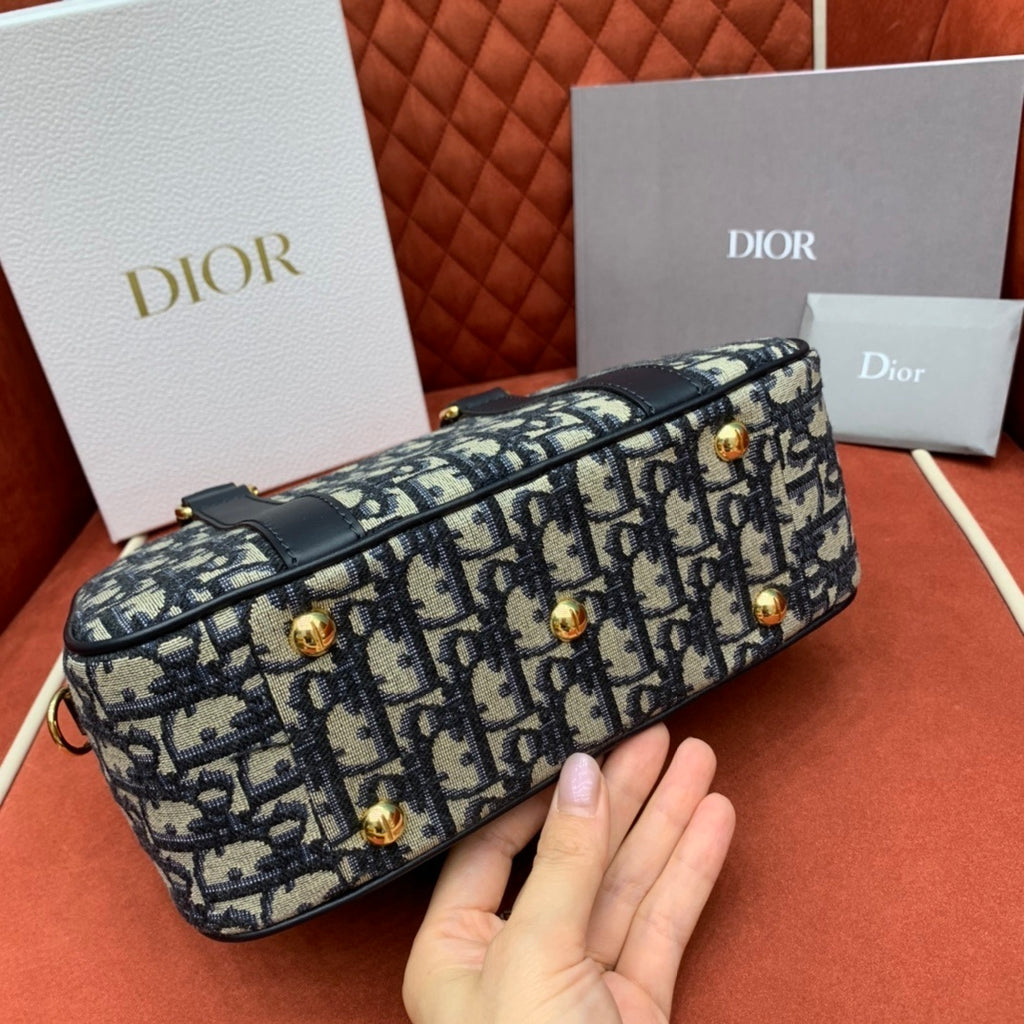 CHRISTIAN DIOR Vibe Bowling Bag Small
