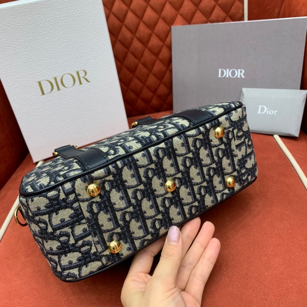 CHRISTIAN DIOR Vibe Bowling Bag Small