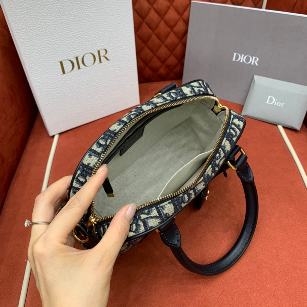 CHRISTIAN DIOR Vibe Bowling Bag Small