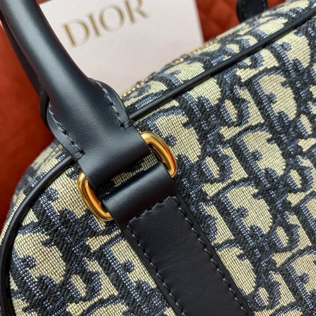 CHRISTIAN DIOR Vibe Bowling Bag Small
