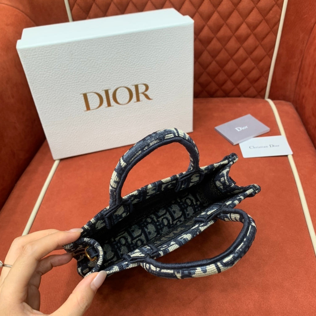 CHRISTIAN DIOR Book Tote Mini Strap Version