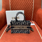 CHRISTIAN DIOR Book Tote Mini Strap Version