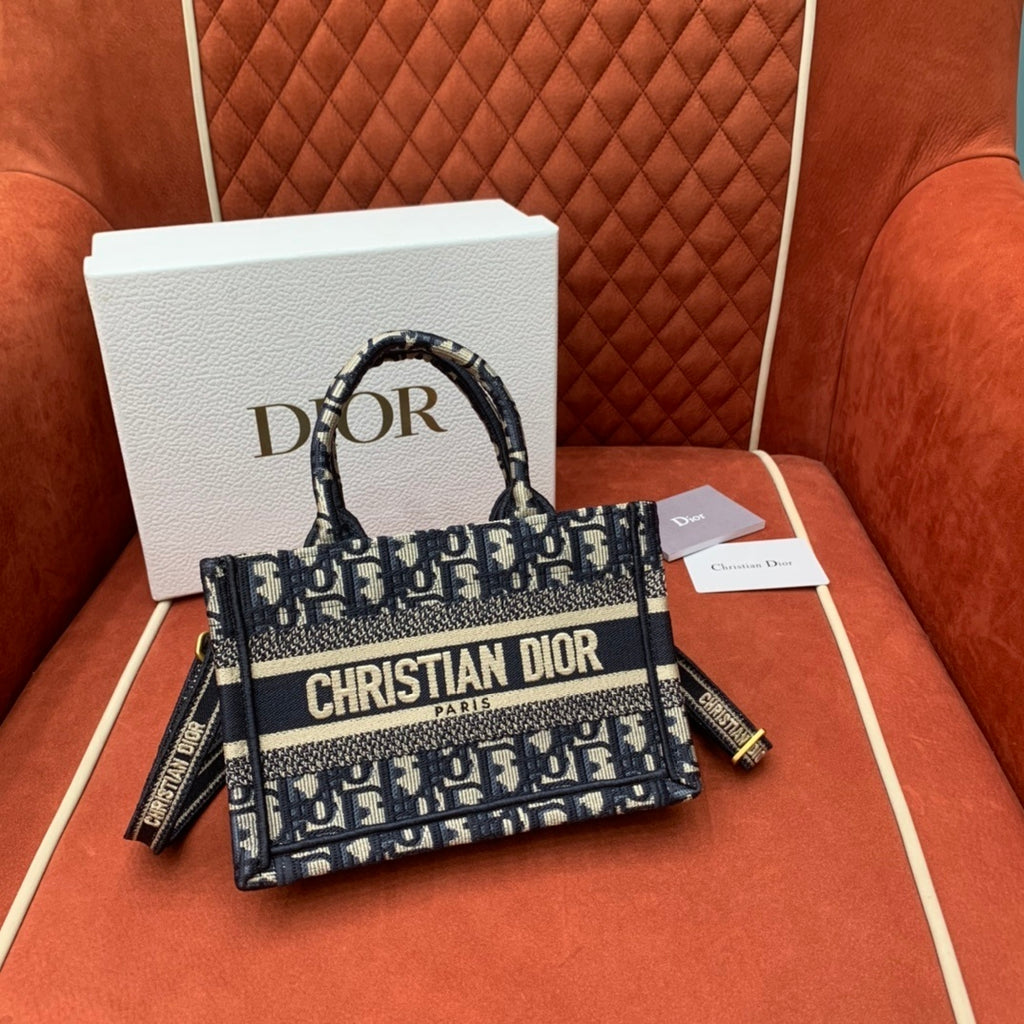 CHRISTIAN DIOR Book Tote Mini Strap Version