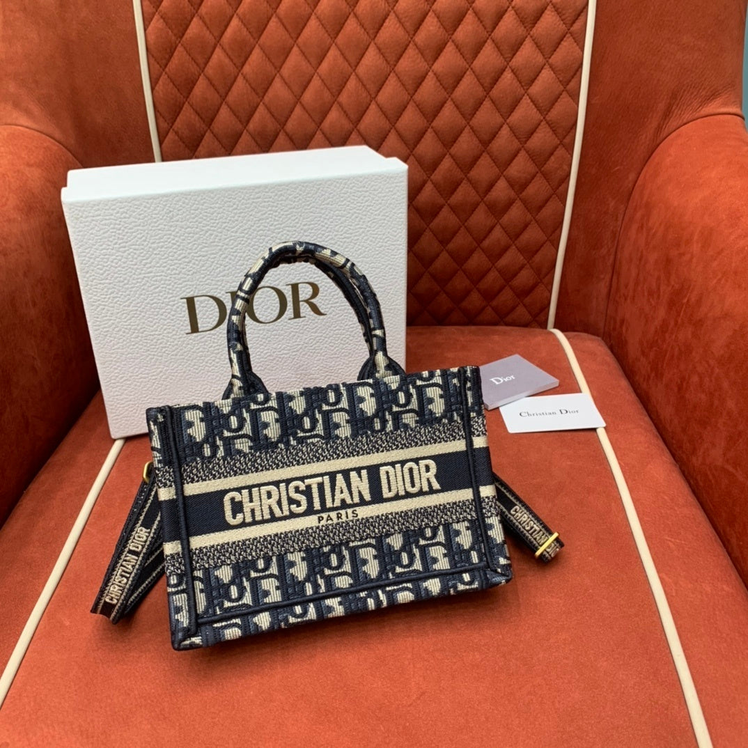 CHRISTIAN DIOR Book Tote Mini Strap Version