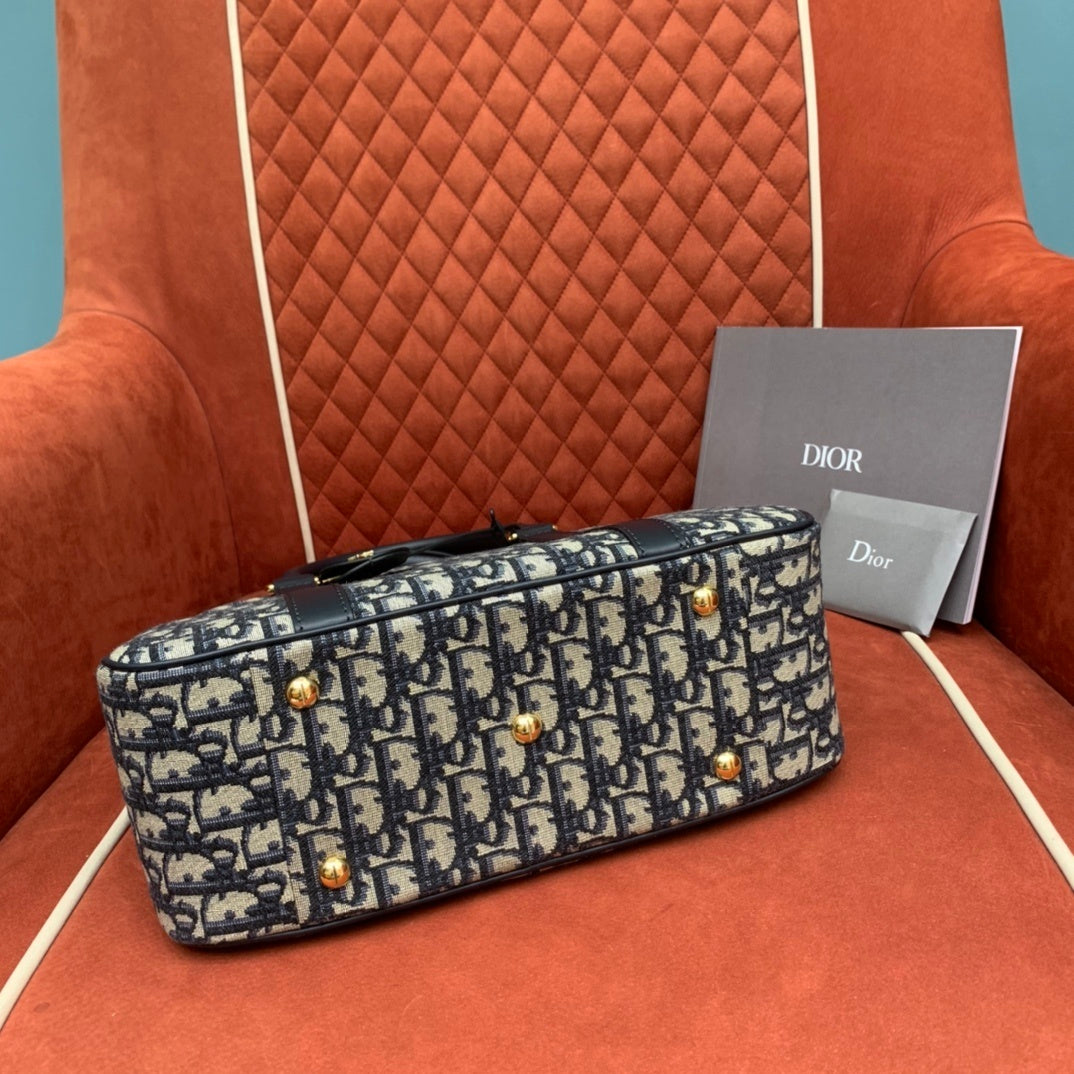 CHRISTIAN DIOR Vibe Bowling Bag Large